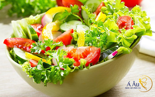 Salad có nhiều chất xơ giúp tiêu hóa tốt